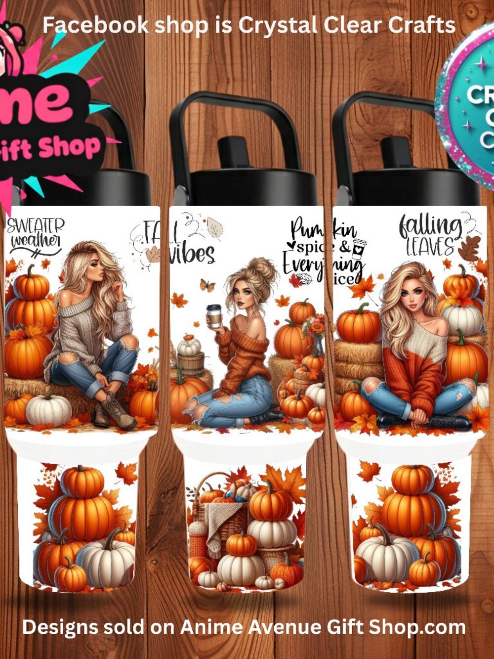 Fall 30oz Stainless Steel Tumbler